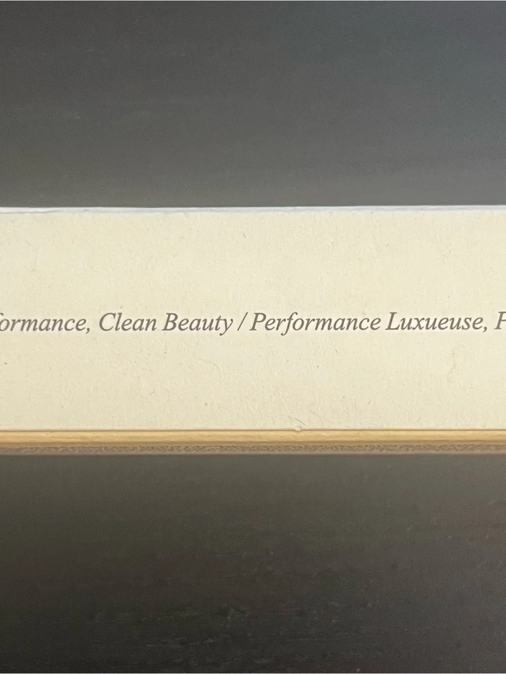 Victoria Beckham cheeky posh cream blush stick in miniskirt